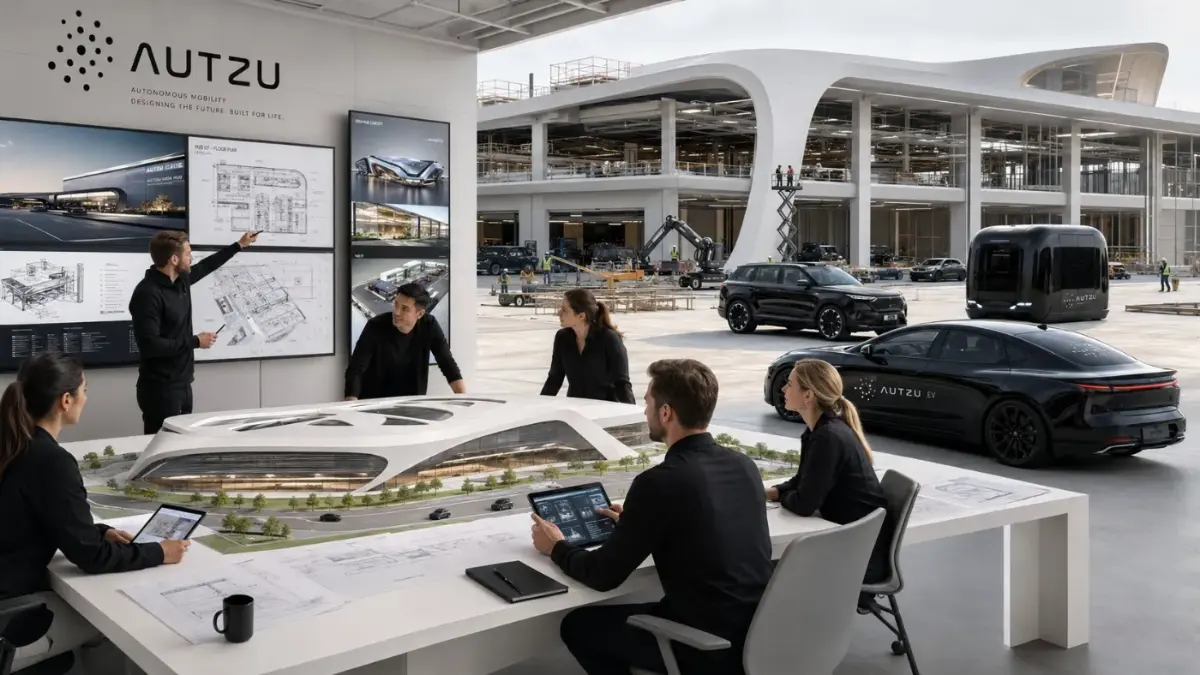 An Autzu operations team working through fleet cost models and hub-level unit economics.